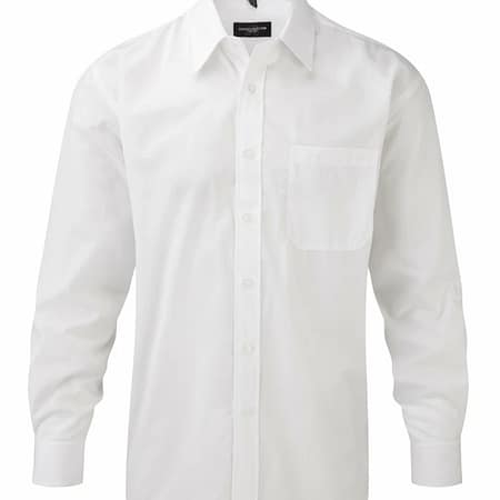 Camisa dotación hombre y mujer, manga larga, manga corta